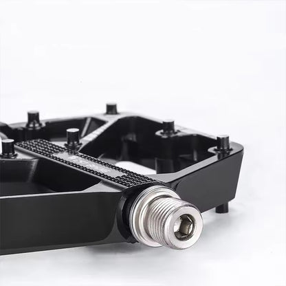 Pédales de vélo élargies pour VTT, Vélo de route, antidérapantes - Alliage d'aluminium