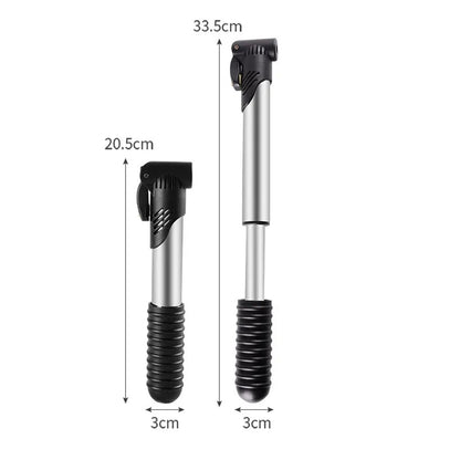 Mini pompe à vélo Portable - Pompe à Air manuelle - Gonfleur de pneus à bille