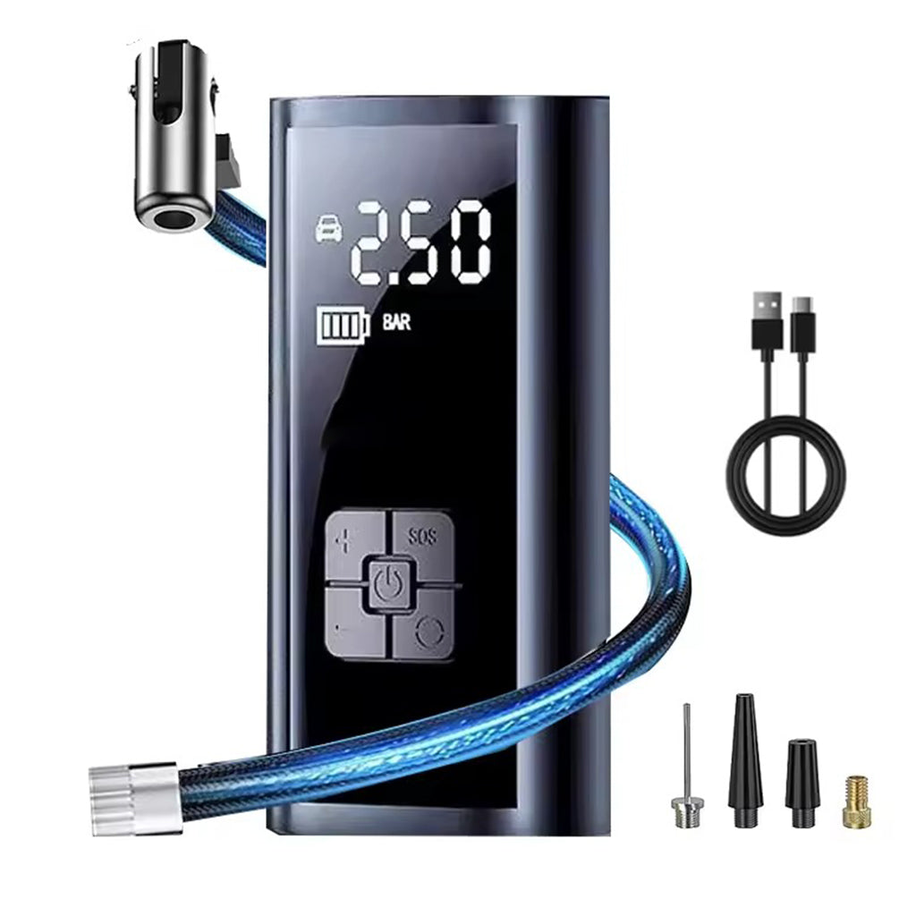 Pompe à Air sans fil électrique pour Vélo - Compresseur d'air jusqu'à 150PSI