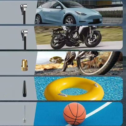 Pompe à Air sans fil électrique pour Vélo - Compresseur d'air jusqu'à 150PSI