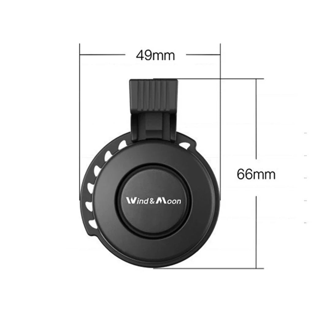 Sonnette électrique de vélo, VTT et Scooter - Rechargeable par USB - 4 Modes d'alarme sonore - Klaxon de guidon électrique